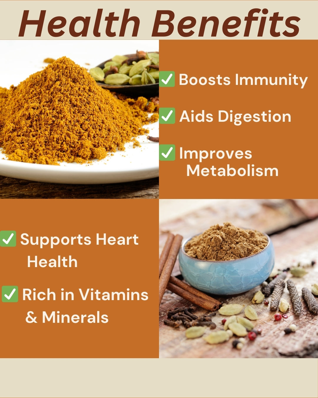 Jiva Tattva Garam Masala Powder 200g