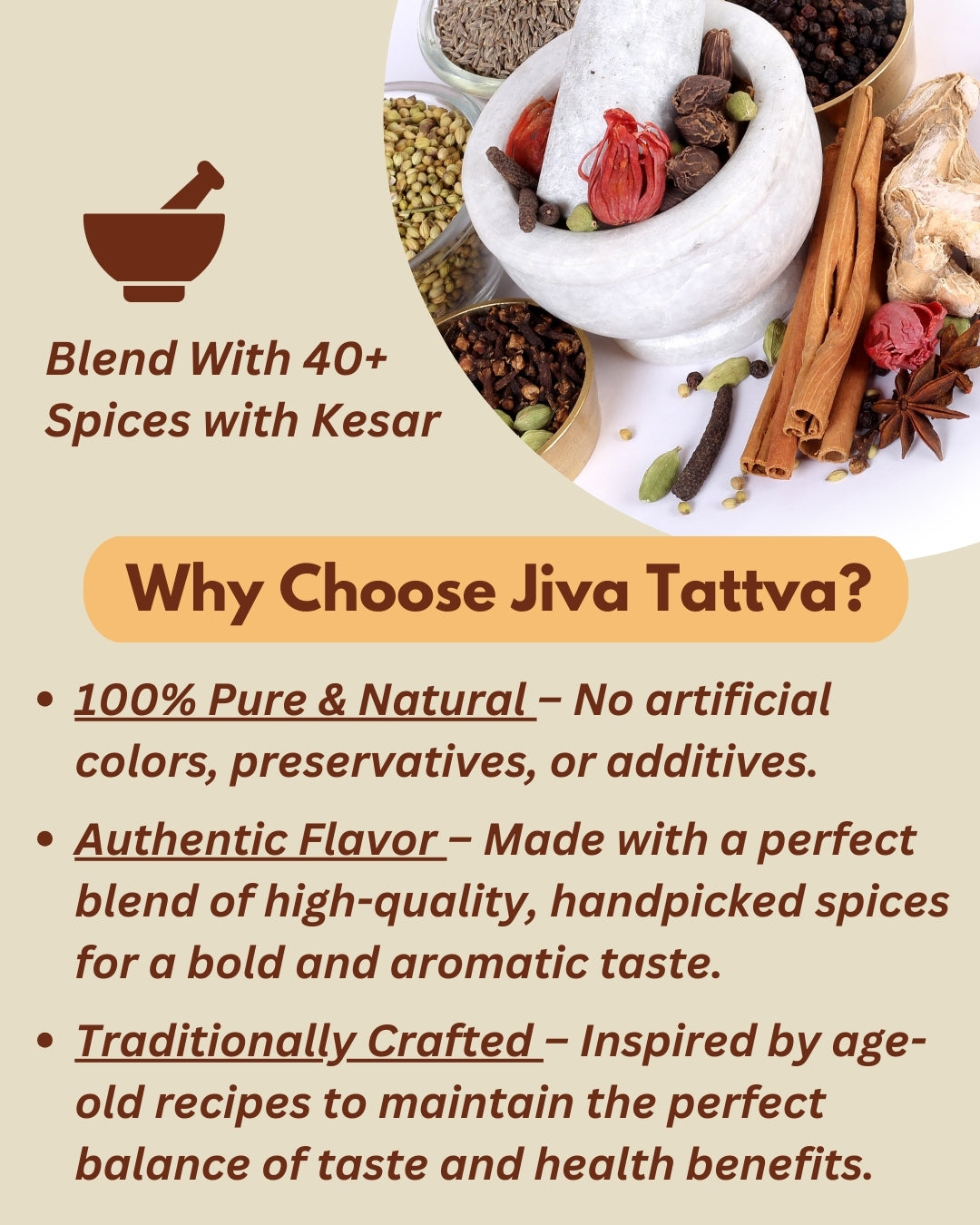 Jiva Tattva Garam Masala Powder 200g