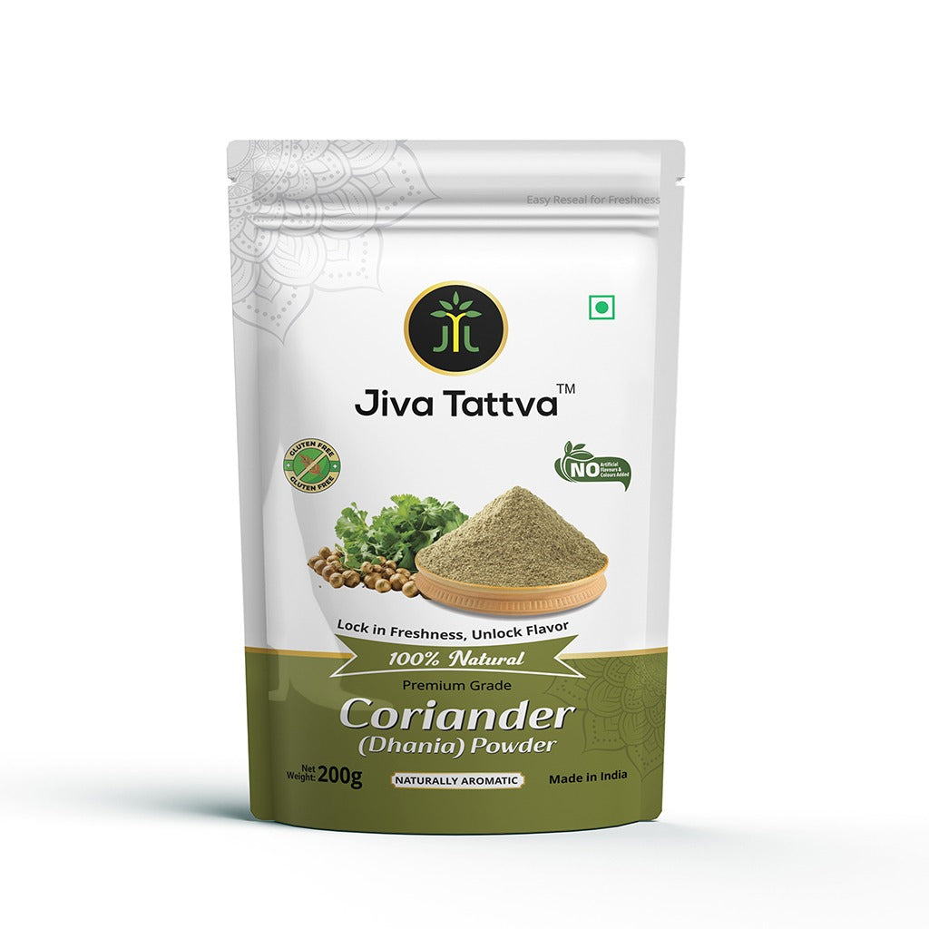 Jiva Tattva Coriander Dhaniya Powder 200g pouch